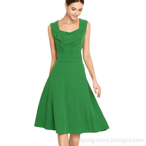 2020 New Types of Women Causal Sleeveless Dress